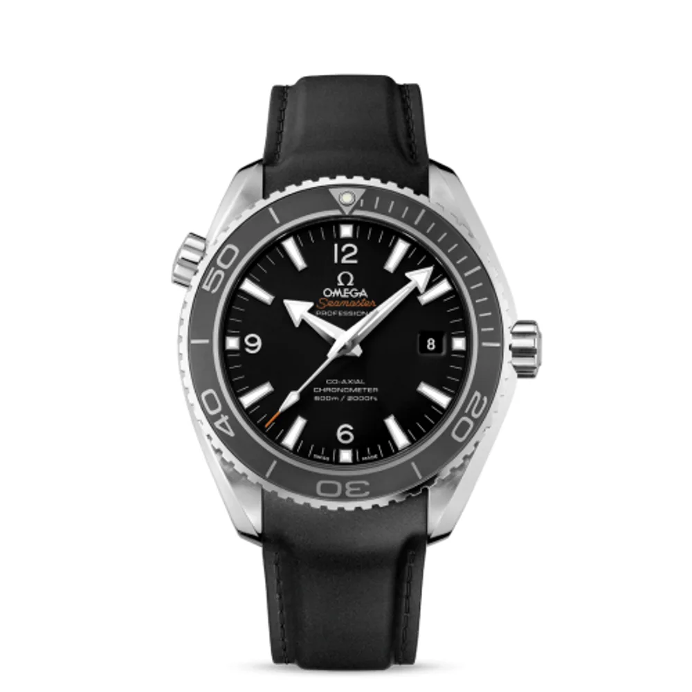 Omega Seamaster Planet Ocean 600M Co-Axial 45.5 Stainless Steel / Black / Rubber