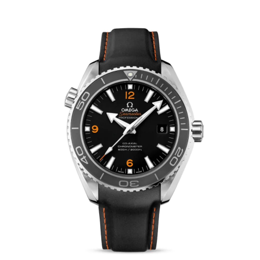 Omega Seamaster Planet Ocean 600M Co-Axial 45.5 Stainless Steel / Black / Rubber