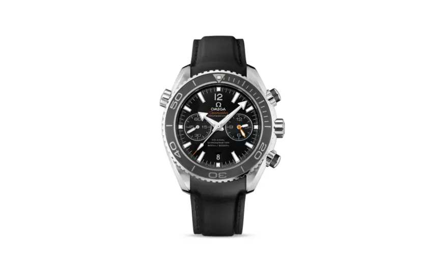 Omega Seamaster Planet Ocean 600M Co-Axial 45.5 Chronograph Stainless Steel / Black / Rubber