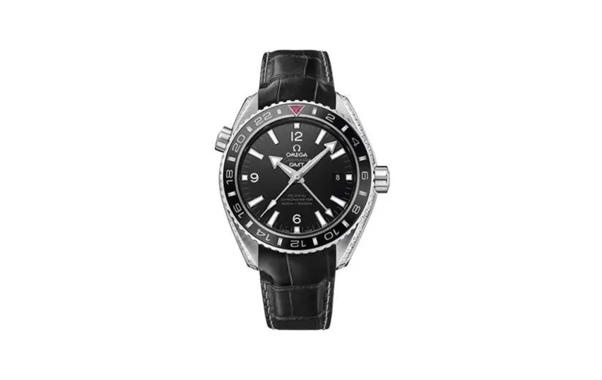 Omega Seamaster Planet Ocean 600M Co-Axial 43.5 GMT Platinum / Diamond / Oman