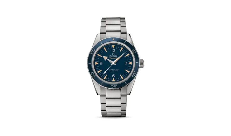 Omega Seamaster 300 Master Co-Axial Titanium / Blue / Bracelet