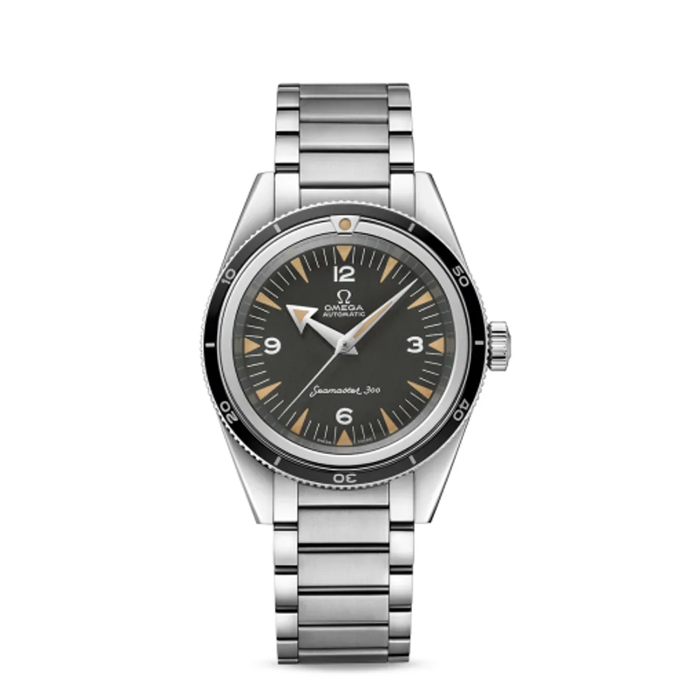 Omega Seamaster 300 Master Co-Axial Stainless Steel / Black / Bracelet / 60th Anniversary