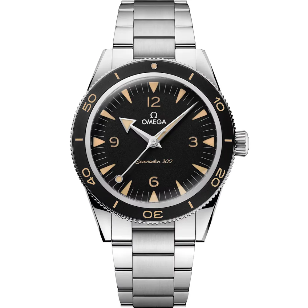 Omega Seamaster 300 41 mm, steel on steel