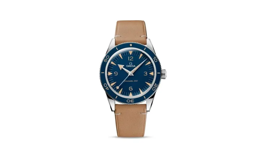 Omega Seamaster 300 Master Chronometer Stainless Steel / Blue / Strap