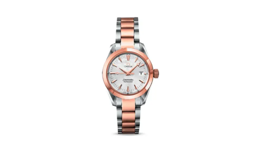 Omega Seamaster Aqua Terra 150M Automatic 29.2 Stainless Steel / Red Gold / MOP / Bracelet