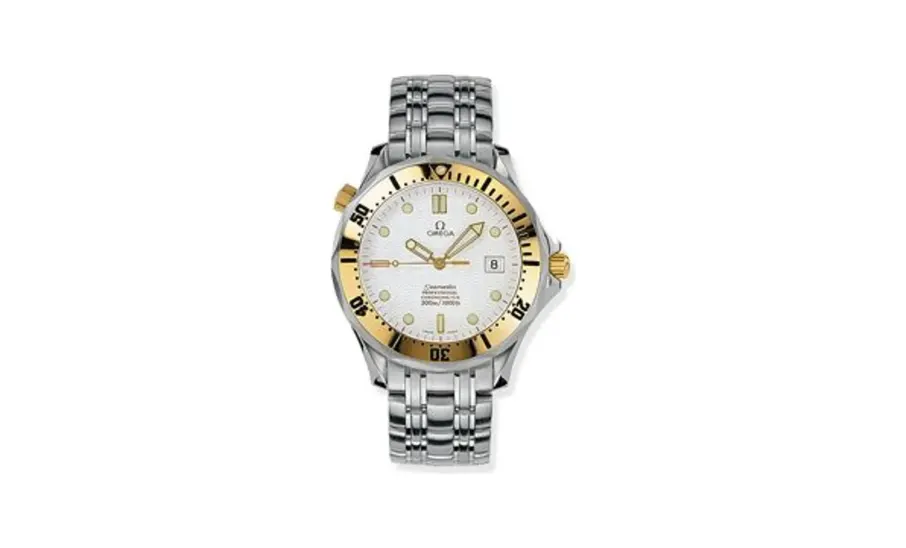 Omega Seamaster Diver 300M Automatic 41 Stainless Steel / Yellow Gold / White / Bracelet