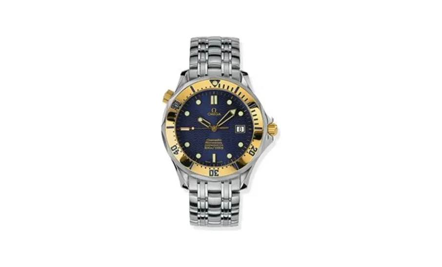 Omega Seamaster Diver 300M Automatic 41 Stainless Steel / Yellow Gold / Blue / Bracelet