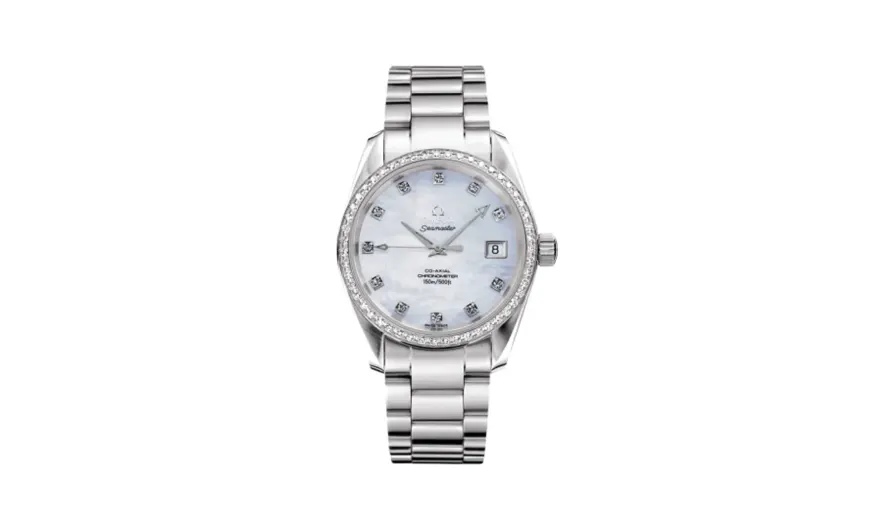 Omega Seamaster Aqua Terra 150M Co-Axial 36.2 Stainless Steel / Diamond / MOP / Bracelet