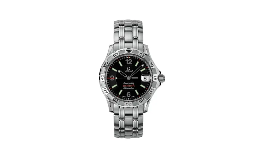 Omega Seamaster Diver 200M OmegaMatic Stainless Steel / Black / Bracelet
