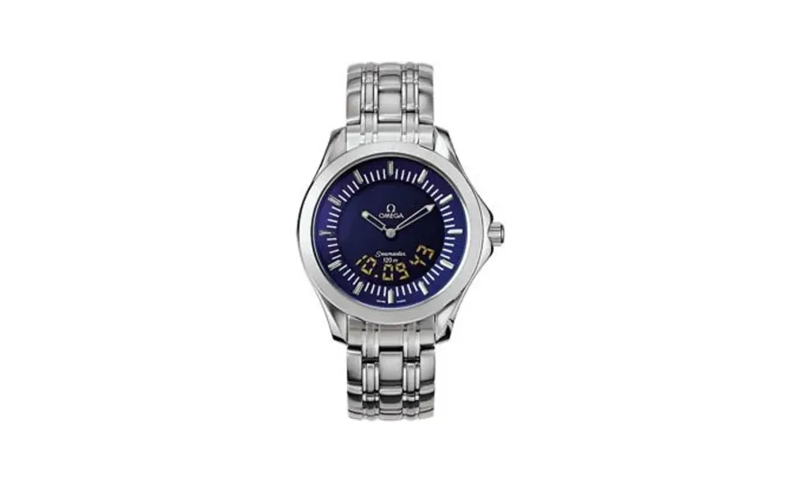 Omega Seamaster 120M Multifunction Stainless Steel / Blue