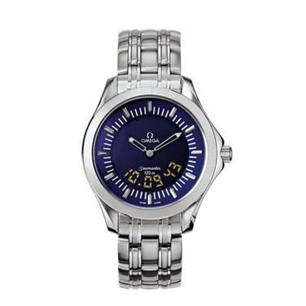 Omega Seamaster 120M Multifunction Stainless Steel / Blue