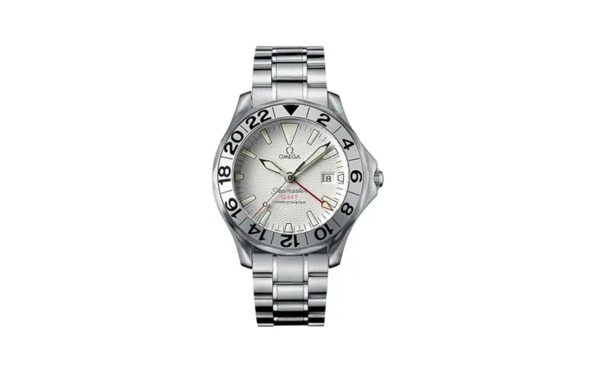 Omega Seamaster Diver 300M Automatic 41 GMT Stainless Steel / White / Bracelet / Great White