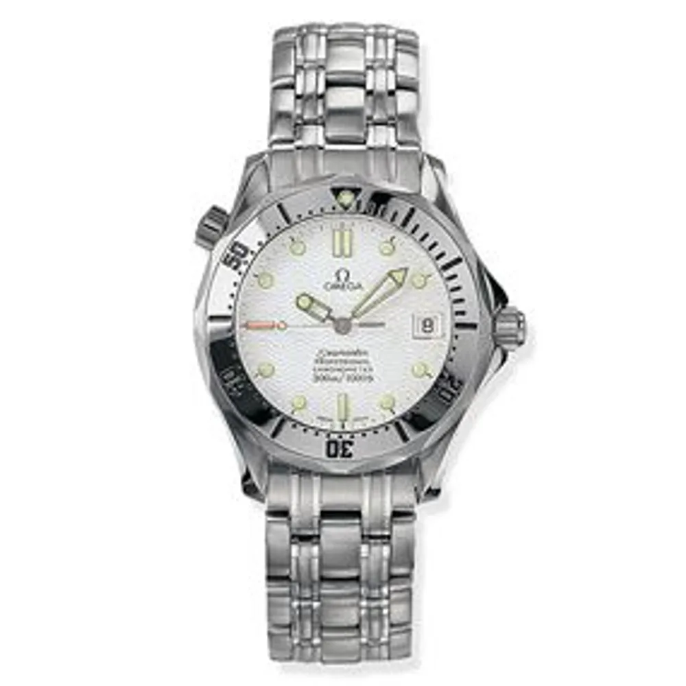 Omega Seamaster Diver 300M Automatic 36.25 Stainless Steel / White / Bracelet