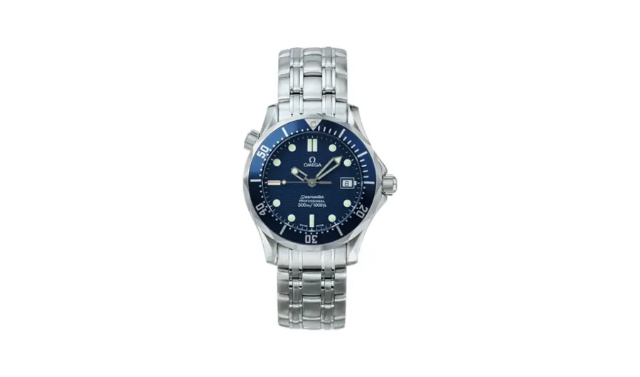 Omega Seamaster Diver 300M Quartz 36.25 Stainless Steel / Blue / Bracelet