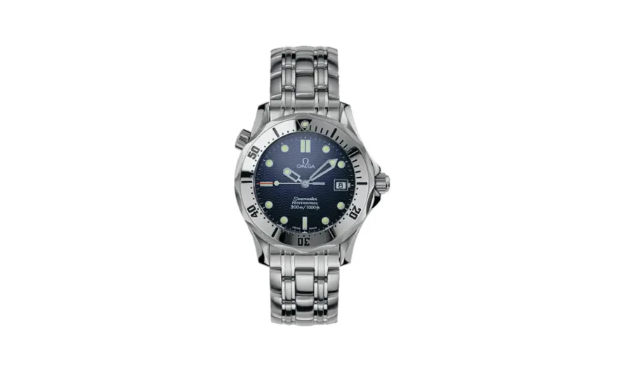 Omega Seamaster Diver 300M Quartz 36.25 Stainless Steel / Blue / Bracelet