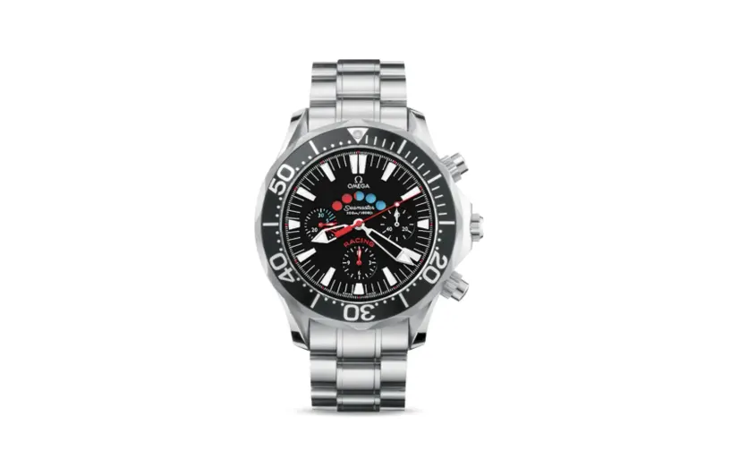 Omega Seamaster Diver 300M Automatic 44 Racing Chronometer Stainless Steel / Black / Rubber