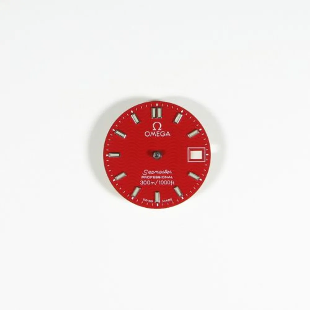 Omega Seamaster Diver 300M Quartz 28 Stainless Steel / Red / Bracelet / Marui