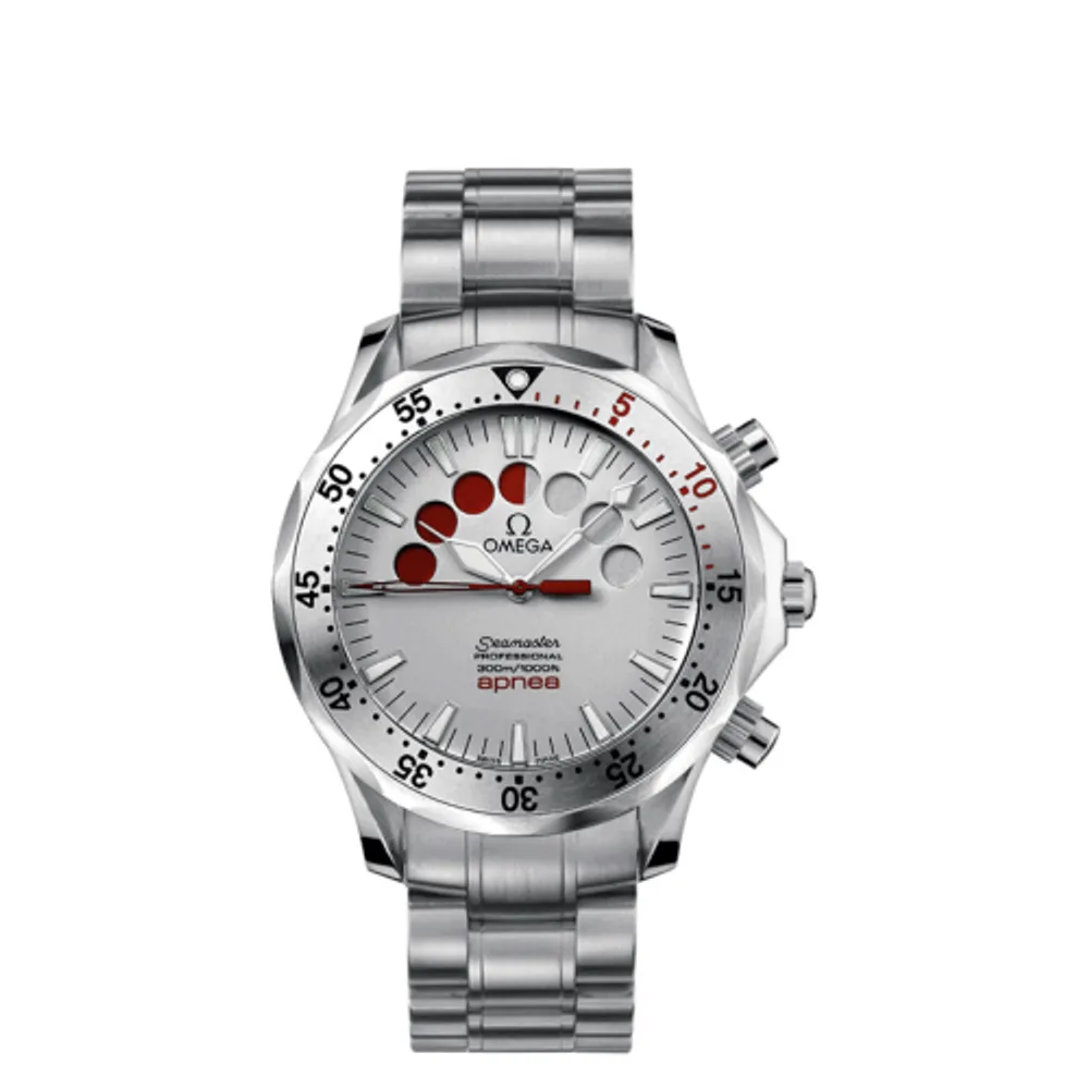 Omega Seamaster Diver 300M Automatic 41.5 Apnea Stainless Steel / Silver / Bracelet