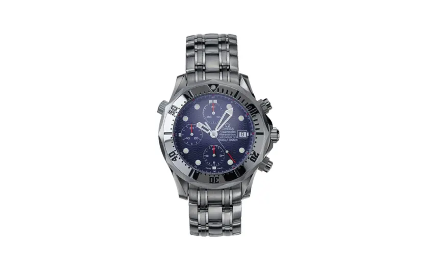 Omega Seamaster Diver 300M Automatic 41.5 Chronograph Stainless Steel / Blue / Bracelet