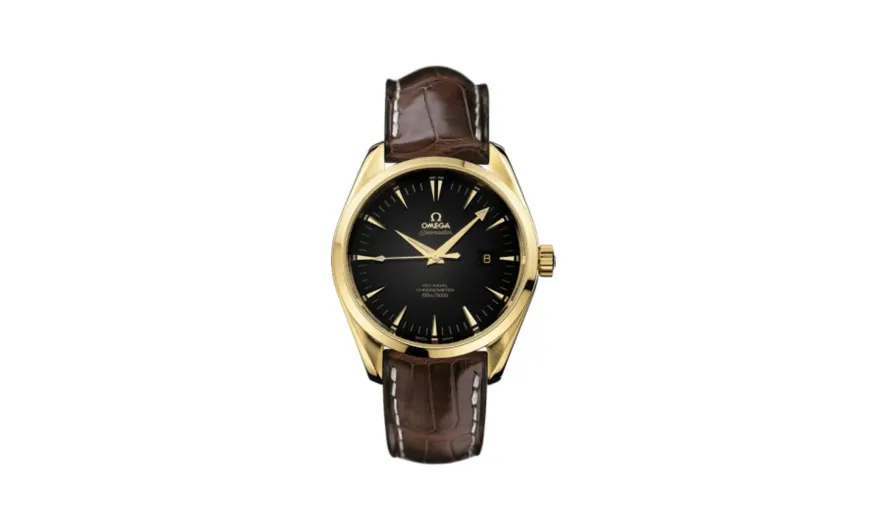 Omega Seamaster Aqua Terra 150M Co-Axial 42.2 Yellow Gold / Black