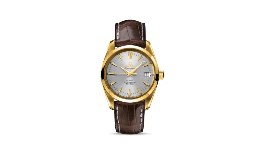 Omega Seamaster Aqua Terra 150M Co-Axial 39.2 Yellow Gold / Silver