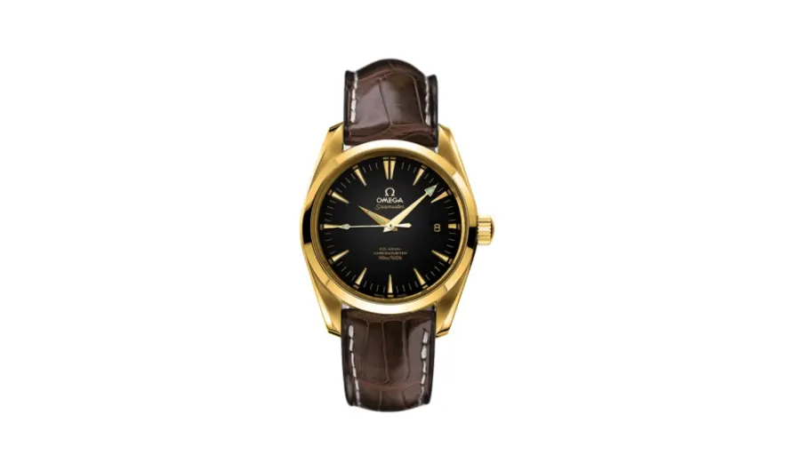 Omega Seamaster Aqua Terra 150M Co-Axial 39.2 Yellow Gold / Black