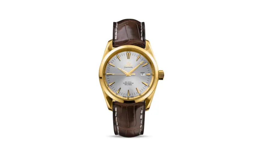 Omega Seamaster Aqua Terra 150M Co-Axial 36.2 Yellow Gold / Silver