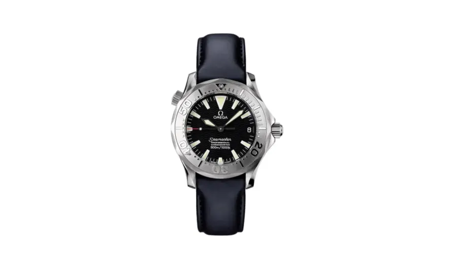 Omega Seamaster Diver 300M Automatic 36.25 White Gold / Black / Rubber