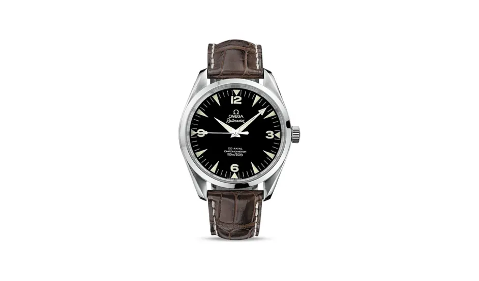 Omega Seamaster Aqua Terra 150M Co-Axial 42.2 Railmaster / Brown Alligator