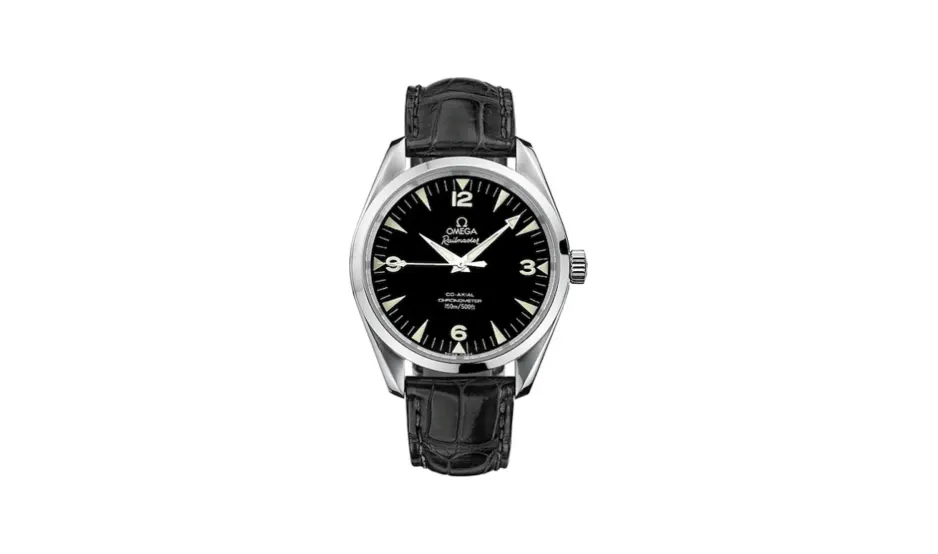 Omega Seamaster Aqua Terra 150M Co-Axial 39.2 Railmaster / Black Alligator