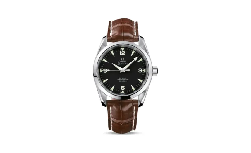 Omega Seamaster Aqua Terra 150M Co-Axial 36.2 Railmaster / Brown Alligator