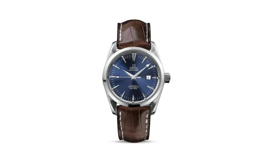 Omega Seamaster Aqua Terra 150M Co-Axial 36.2 Stainless Steel / Blue