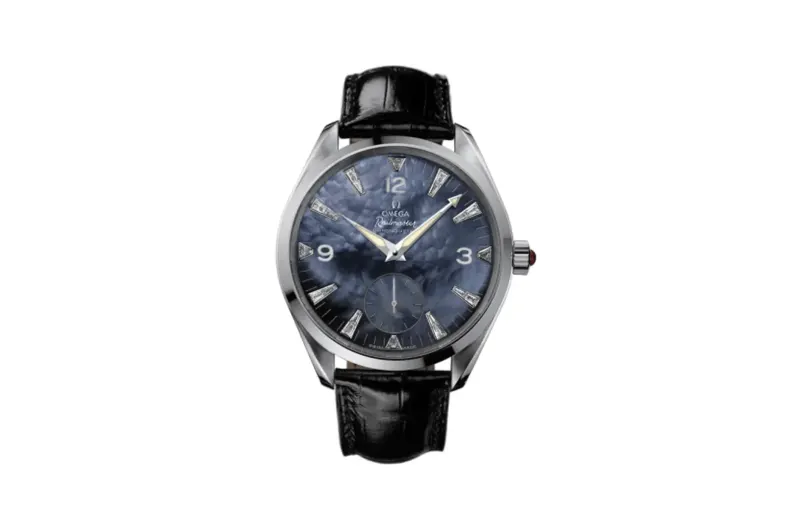 Omega Seamaster Aqua Terra 150M Hand Wound 49.2 Railmaster Stainless Steel / Blue MOP