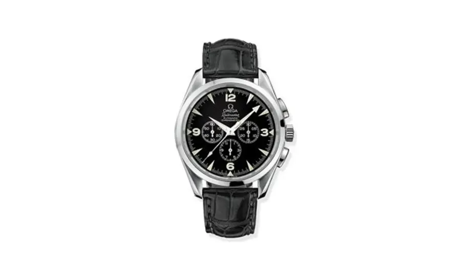 Omega Seamaster Aqua Terra 150M Automatic 42.2 Railmaster Chronograph / Black Alligator