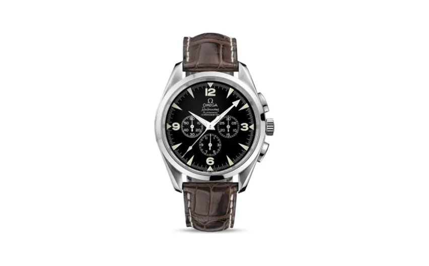 Omega Seamaster Aqua Terra 150M Automatic 42.2 Railmaster Chronograph / Brown Alligator