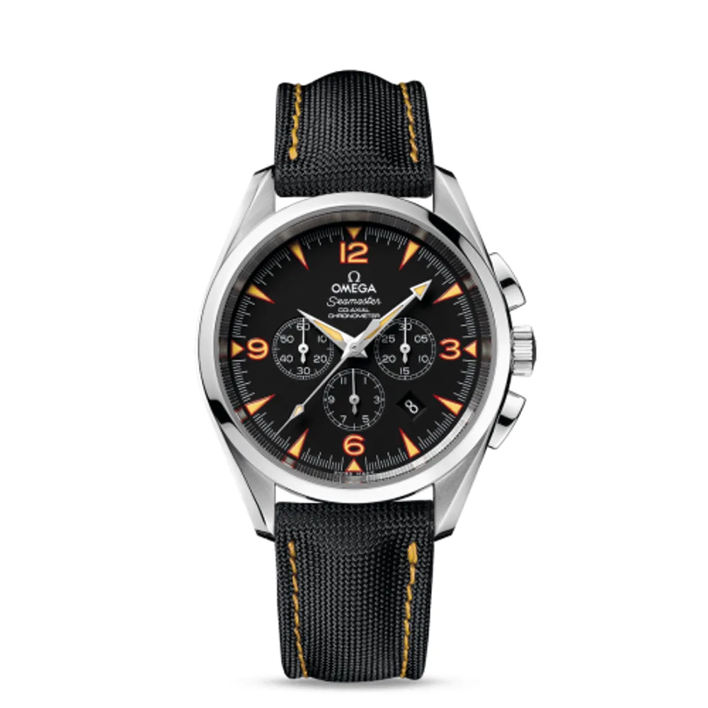 Omega Seamaster Aqua Terra 150M Co-Axial 42.2 Railmaster Chronograph / China Explorer Yellow