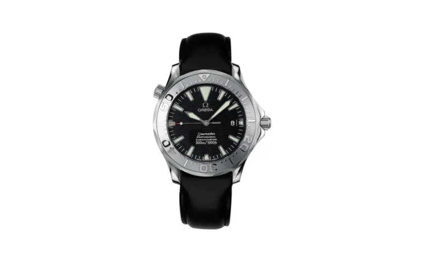 Omega Seamaster Diver 300M Automatic 41 Stainless Steel / White Gold / Black / Leather