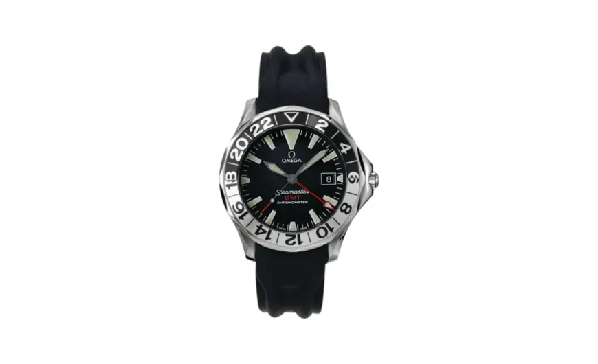 Omega Seamaster Diver 300M Automatic 41 GMT Stainless Steel / Black / Rubber
