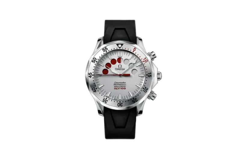 Omega Seamaster Diver 300M Automatic 41.5 Apnea Stainless Steel / Silver / Rubber