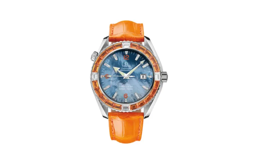 Omega Seamaster Planet Ocean 600M Co-Axial 45.5 Mécanique 20 Sapphires