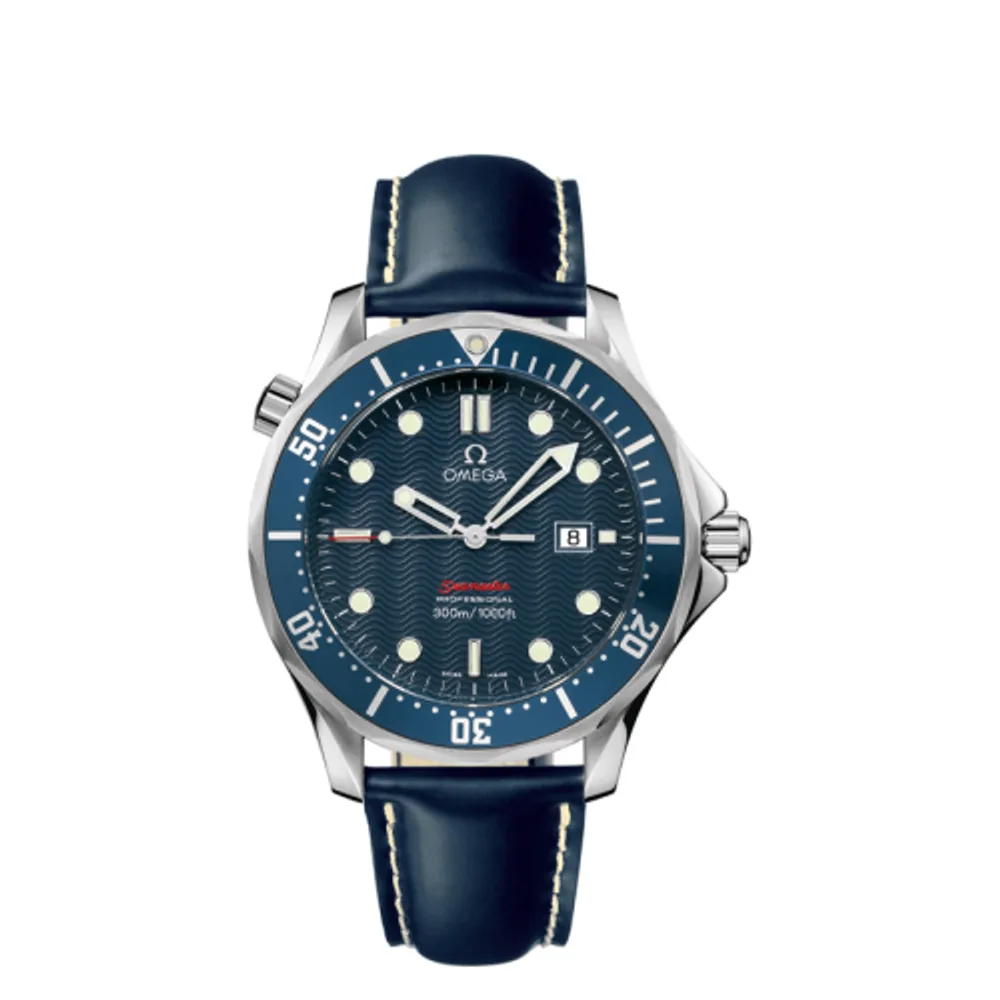 Omega Seamaster Diver 300M Quartz 41 Stainless Steel / Blue / SwissTiming