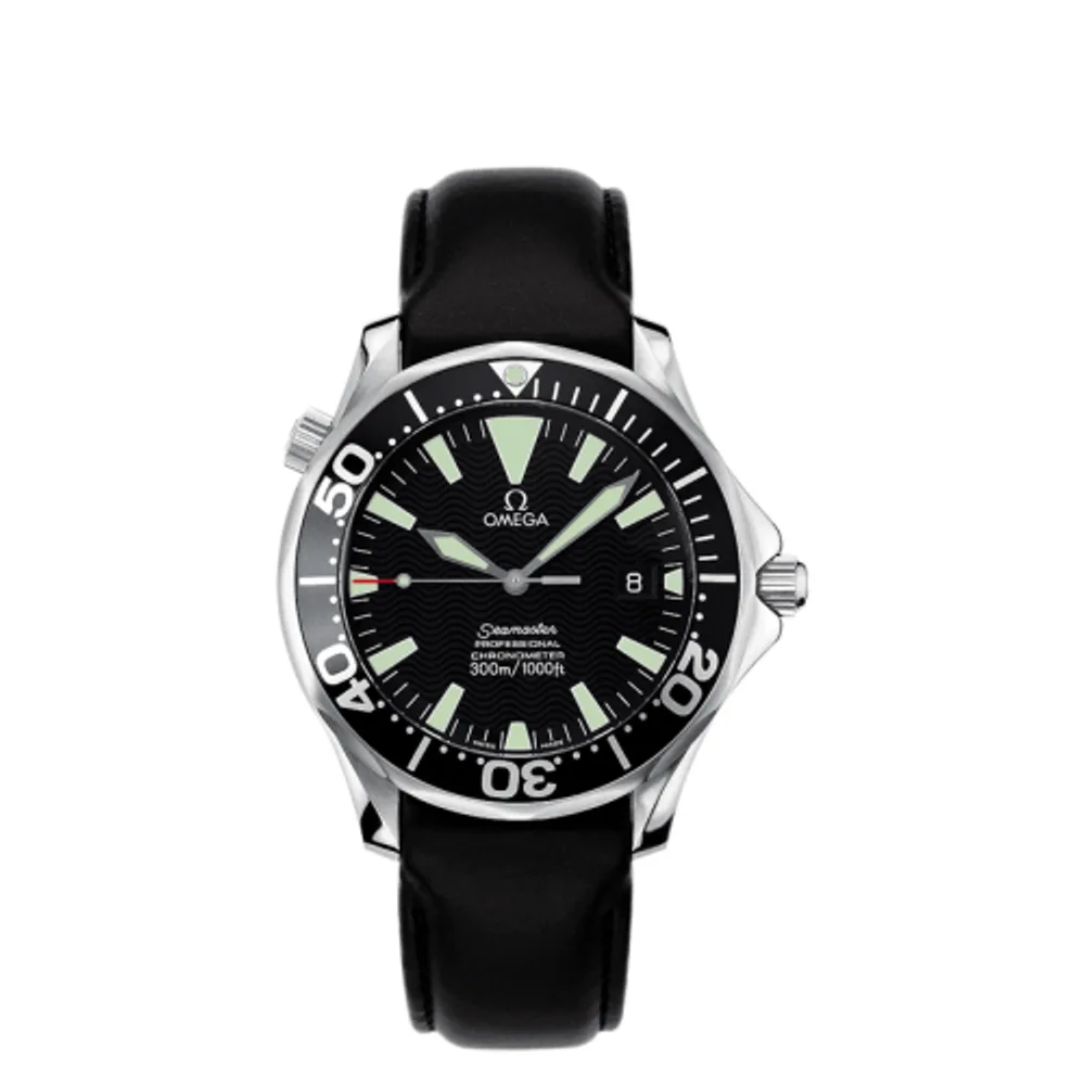 Omega Seamaster Diver 300M Automatic 41 Stainless Steel / Black / Leather