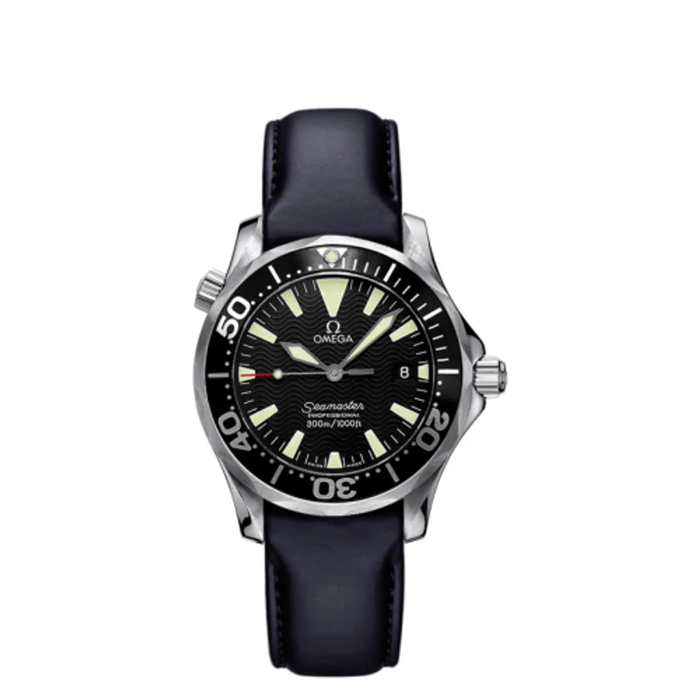 Omega Seamaster Diver 300M Quartz 36.25 Stainless Steel / Black / Rubber