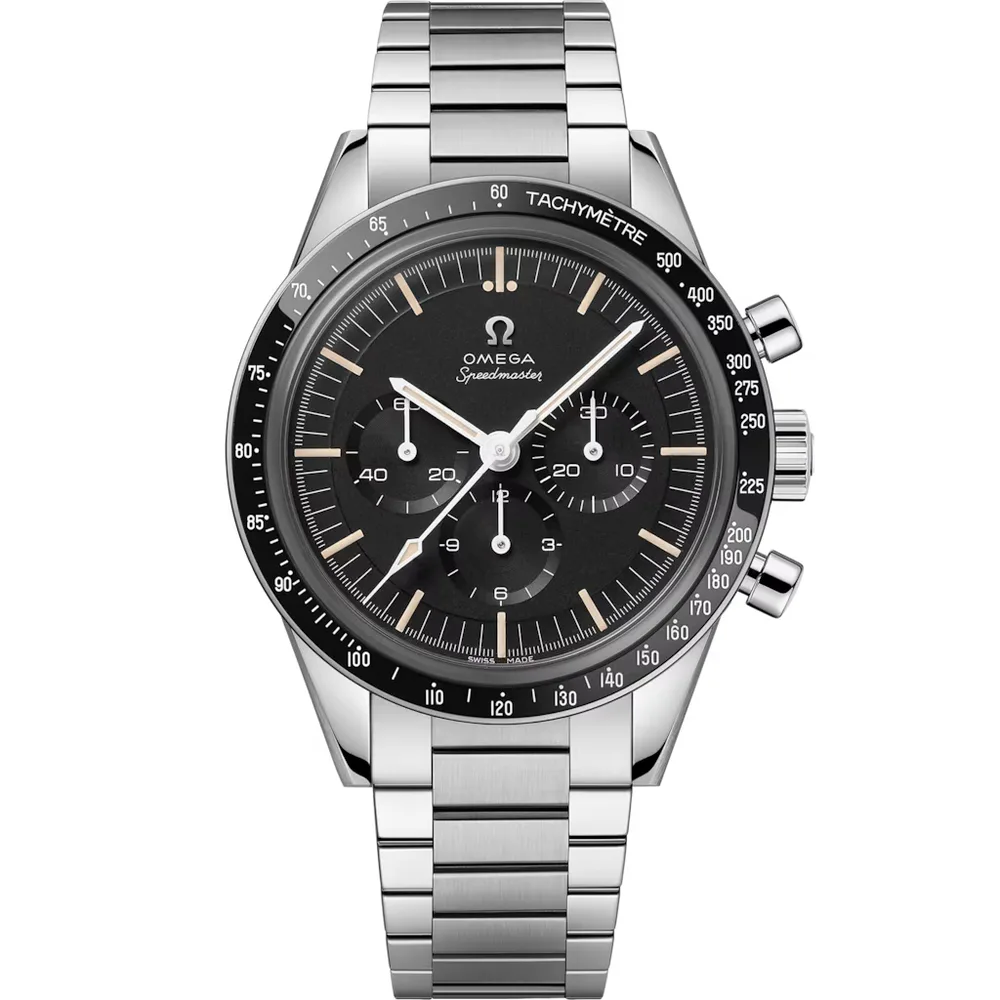 Omega Speedmaster Calibre 321 39.7 mm, steel on steel