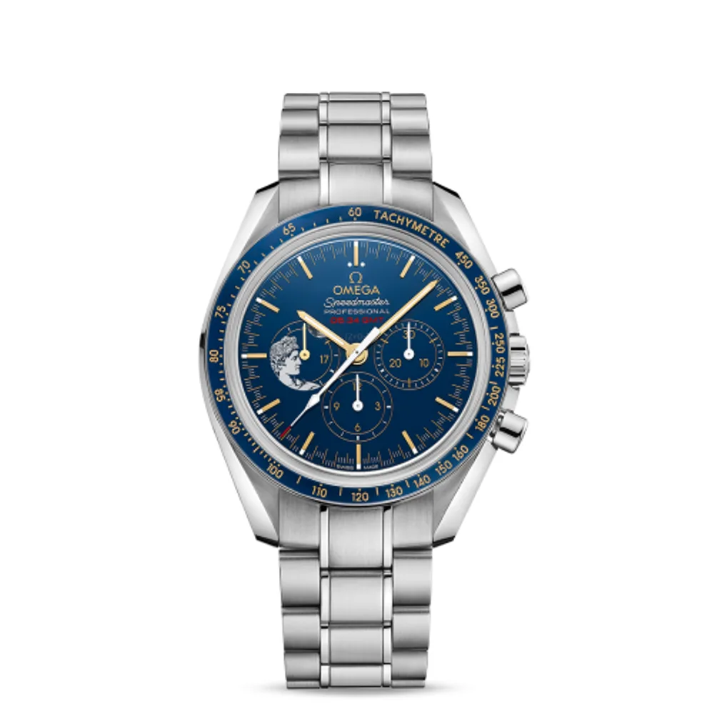 Omega Speedmaster Professional Moonwatch Apollo 17 45th Anniversary / Stainless Steel