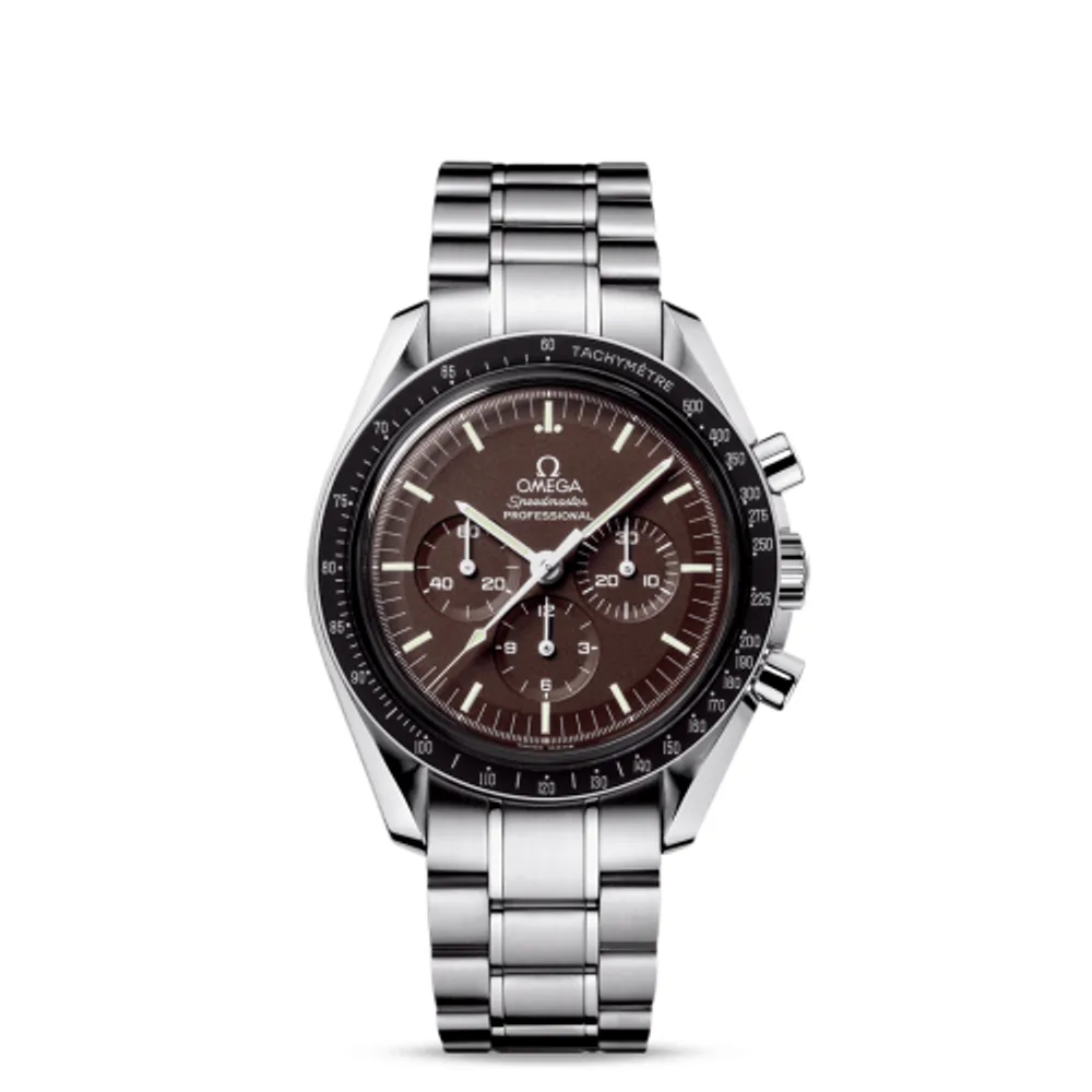 Omega Speedmaster Professional Moonwatch Chocolate / Bracelet