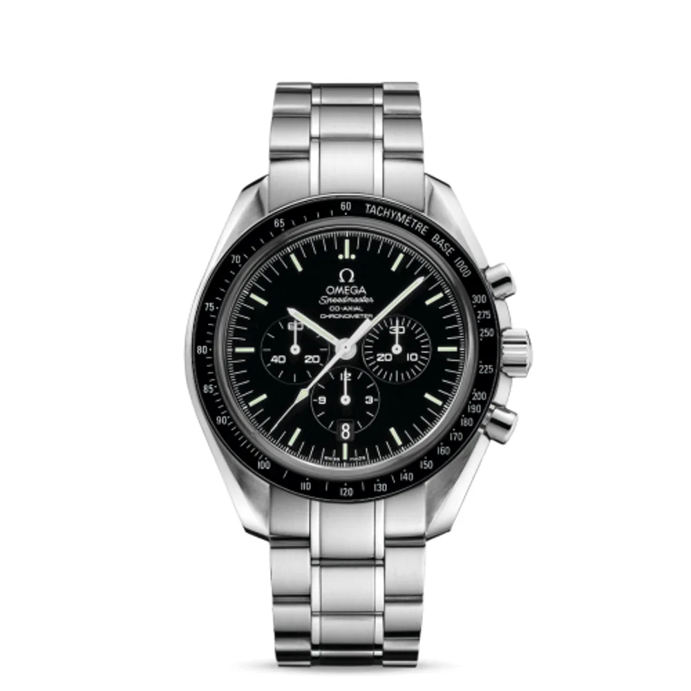 Omega Speedmaster Professional Moonwatch Co-Axial Stainless Steel / Enamel / Bracelet