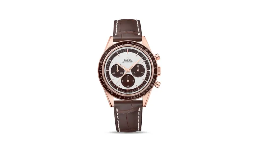 Omega Speedmaster First Omega in Space Sedna Gold