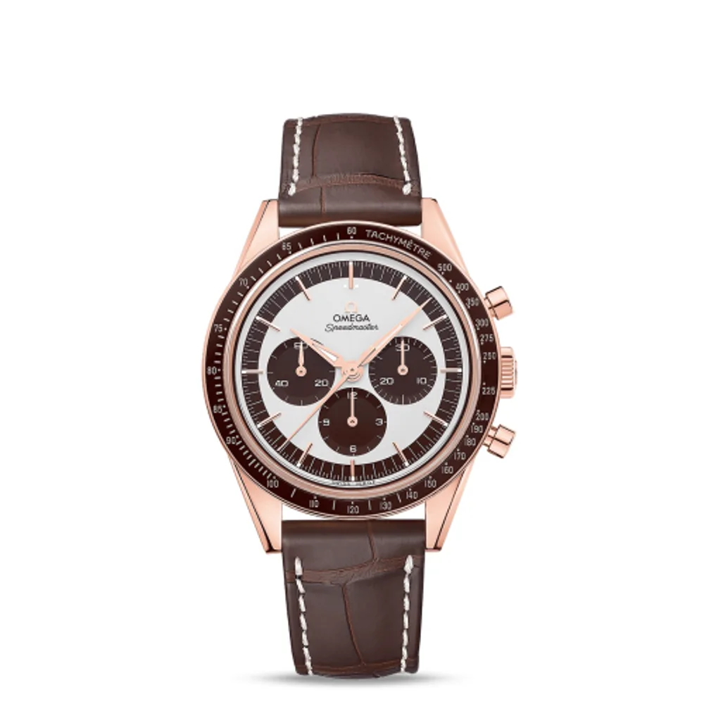 Omega Speedmaster First Omega in Space Sedna Gold