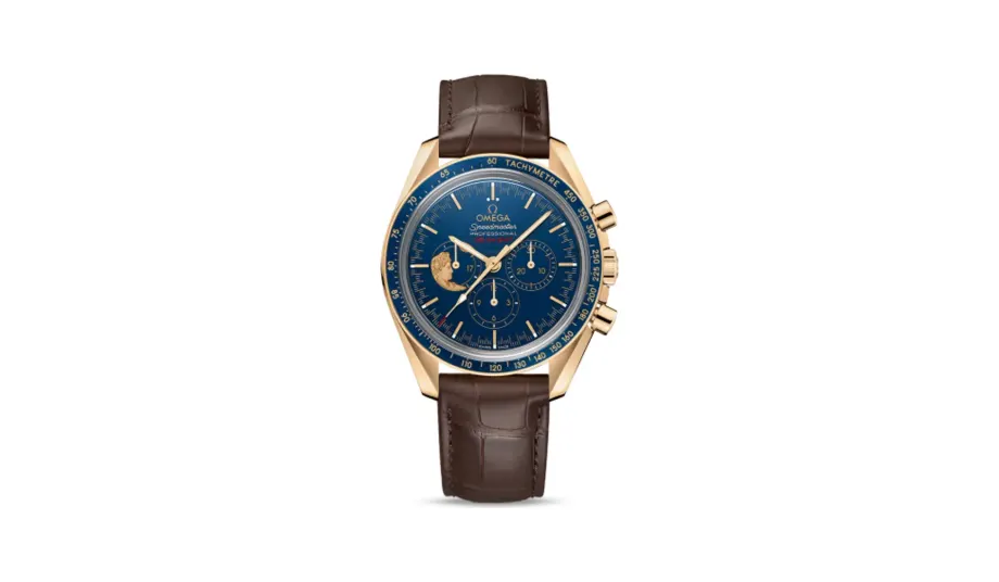 Omega Speedmaster Professional Moonwatch Apollo XVII 45th Anniversary / Yellow Gold